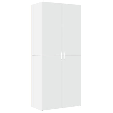 vidaXL Highboard Weiß 80x42,5x185 cm Holzwerkstoff