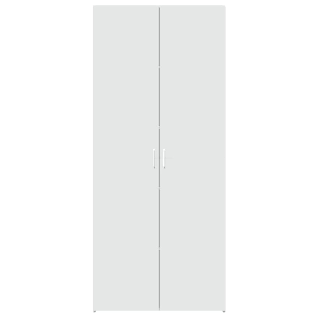vidaXL Highboard Weiß 80x42,5x185 cm Holzwerkstoff