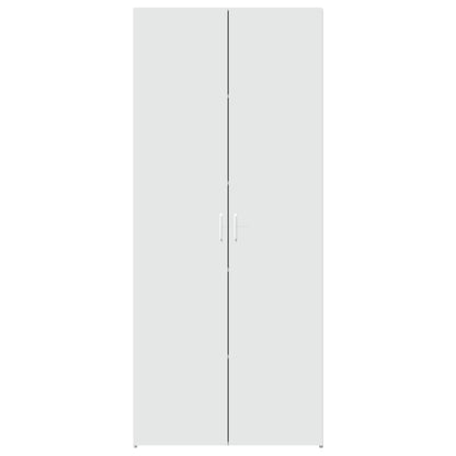 vidaXL Highboard Weiß 80x42,5x185 cm Holzwerkstoff