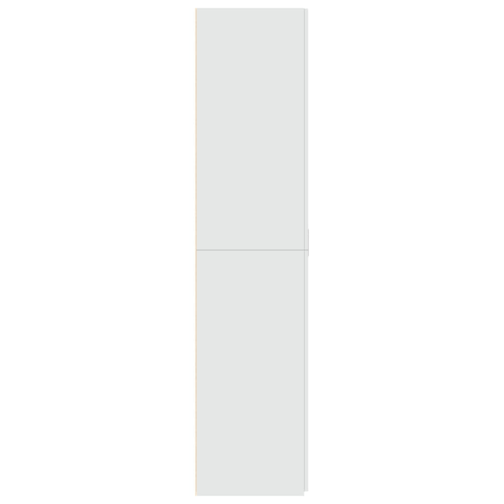 vidaXL Highboard Weiß 80x42,5x185 cm Holzwerkstoff