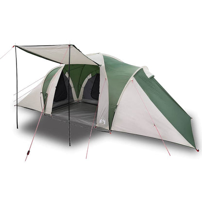 vidaXL Tente dôme familiale 6 personnes verte imperméable