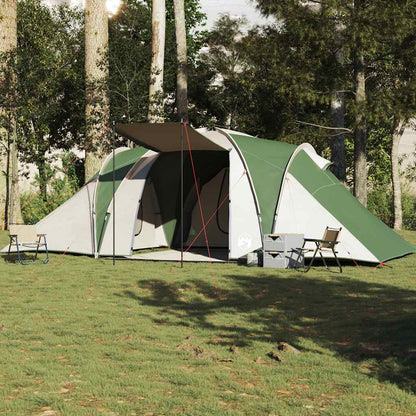 vidaXL Tente dôme familiale 6 personnes verte imperméable