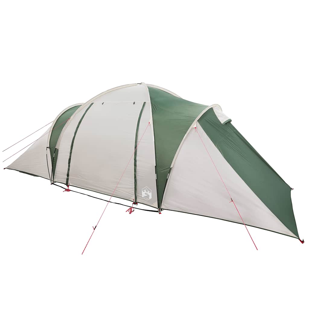 vidaXL Tente dôme familiale 6 personnes verte imperméable