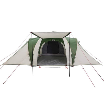 vidaXL Tente dôme familiale 6 personnes verte imperméable