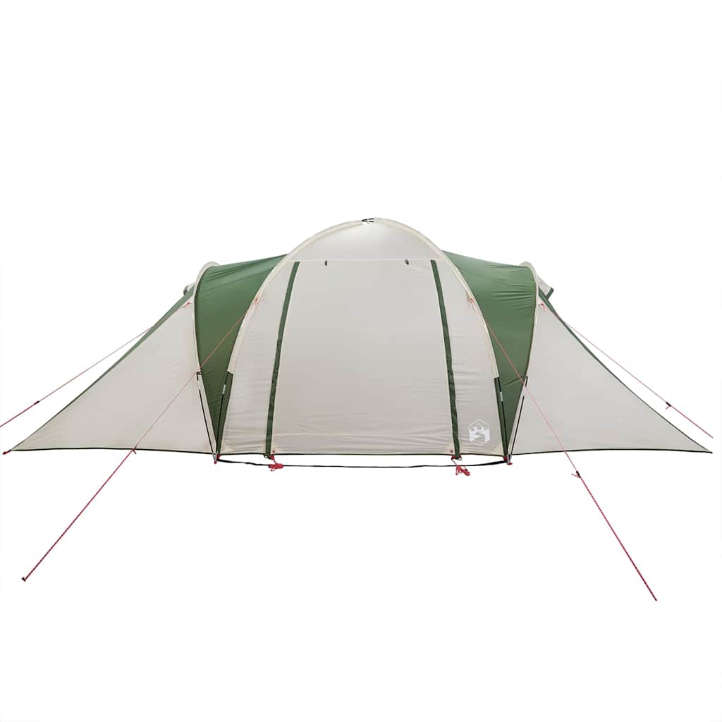 vidaXL Tente dôme familiale 6 personnes verte imperméable