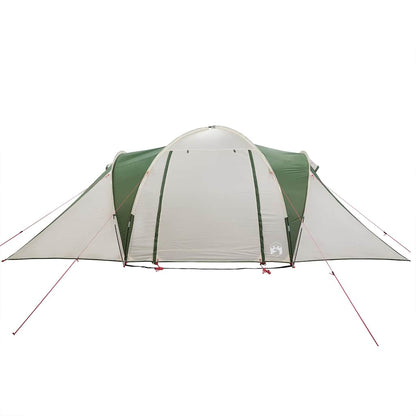 vidaXL Tente dôme familiale 6 personnes verte imperméable