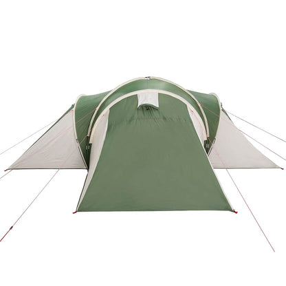 vidaXL Tente dôme familiale 6 personnes verte imperméable