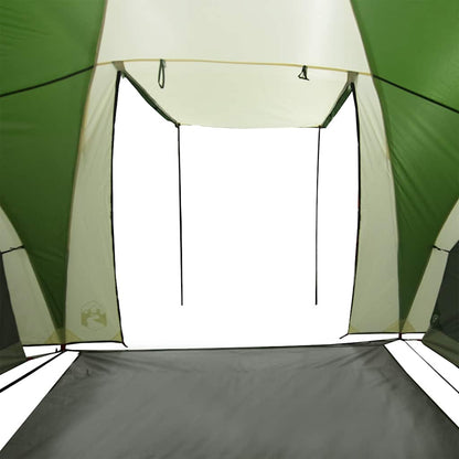 vidaXL Tente dôme familiale 6 personnes verte imperméable
