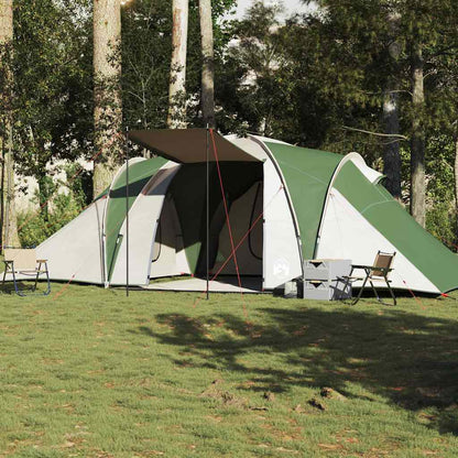 vidaXL Tente dôme familiale 6 personnes verte imperméable