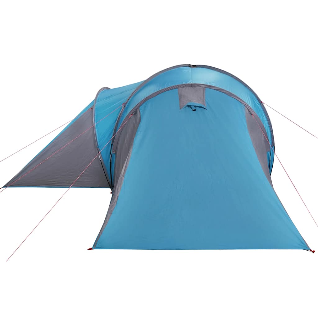 vidaXL Tente dôme familiale 6 personnes Bleu Imperméable