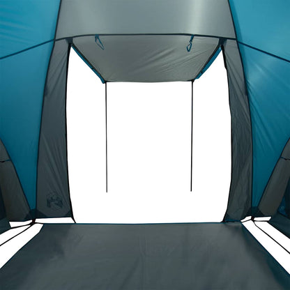 vidaXL Tente dôme familiale 6 personnes Bleu Imperméable