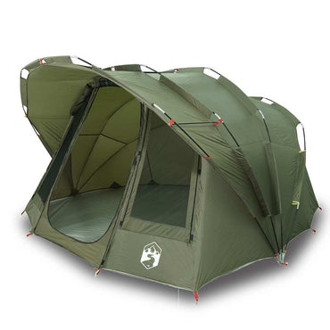 vidaXL Angelzelt 5 Personen Olivgrün Wasserdicht