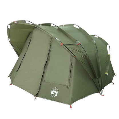 vidaXL Tente de pêche 5 personnes vert olive imperméable