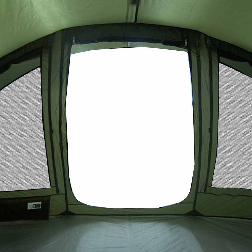 vidaXL Tente de pêche 5 personnes vert olive imperméable