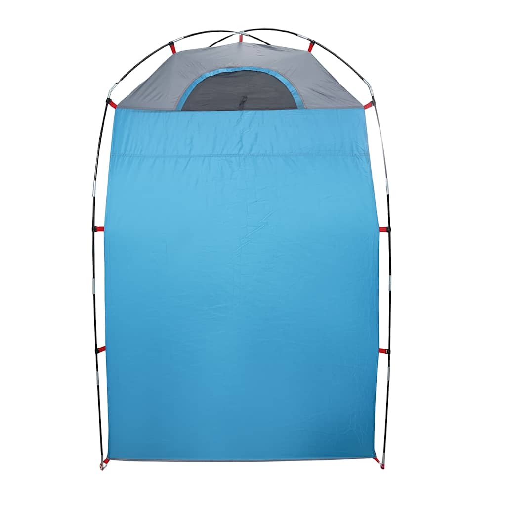 vidaXL Duschzelt Blau Wasserfest