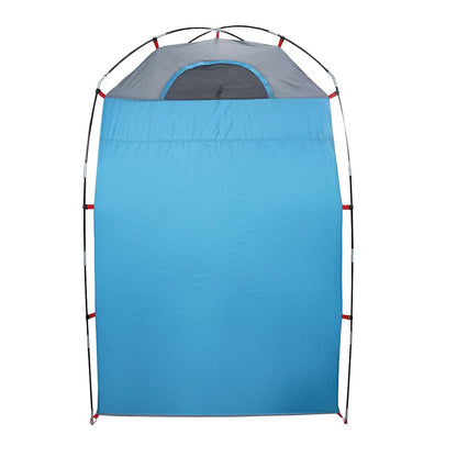 vidaXL Duschzelt Blau Wasserfest