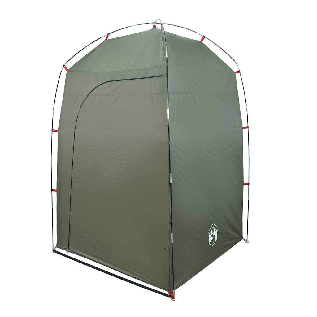 vidaXL Duschzelt Olivgrün Wasserfest