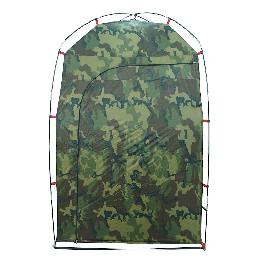 vidaXL Duschzelt Camouflage Wasserfest