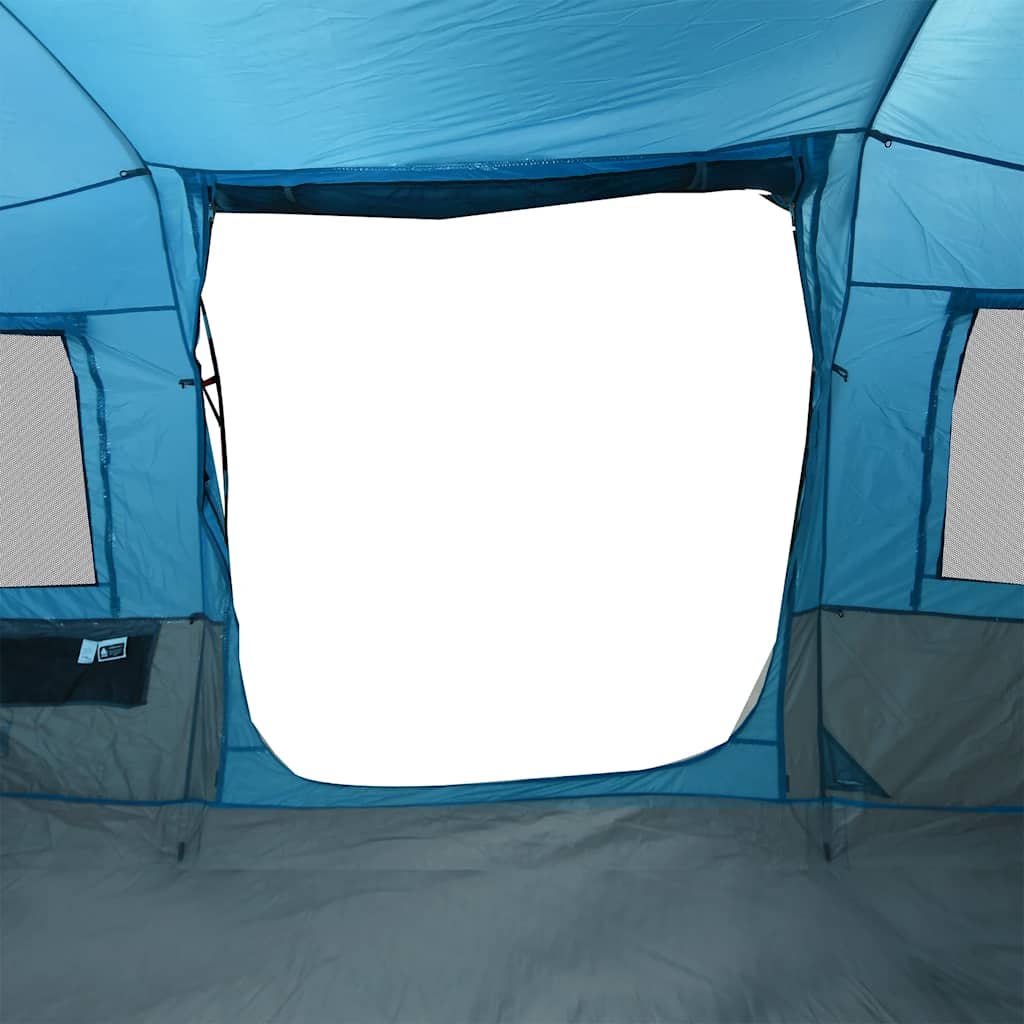 vidaXL Tunnelzelt 4 Personen Blau Wasserdicht