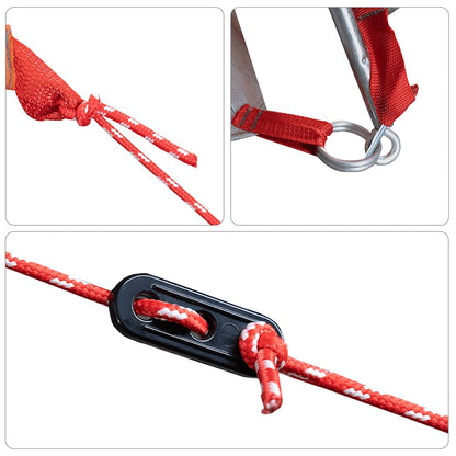 vidaXL Tunnel-Familienzelt 6 Personen Olivgrün Wasserdicht