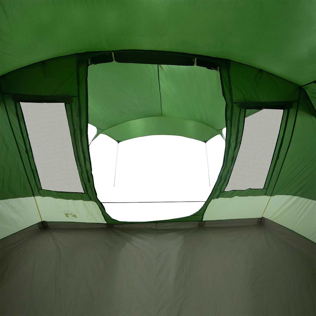vidaXL Tunnelzelt 5 Personen Grün Wasserdicht