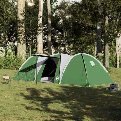 vidaXL Tente dôme familiale 8 personnes Vert Imperméable