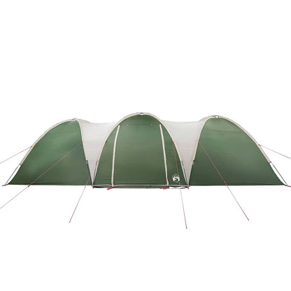 vidaXL Tente dôme familiale 8 personnes Vert Imperméable
