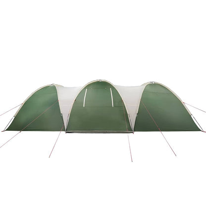 vidaXL Tente dôme familiale 8 personnes Vert Imperméable