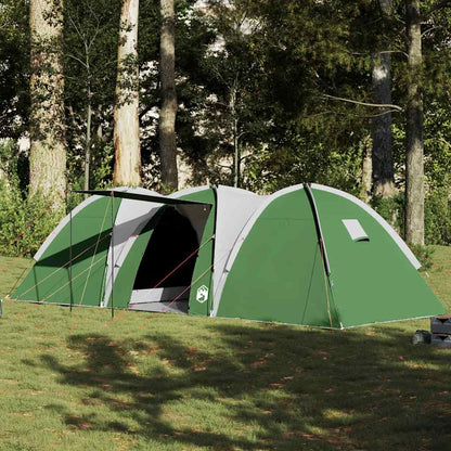 vidaXL Tente dôme familiale 8 personnes Vert Imperméable