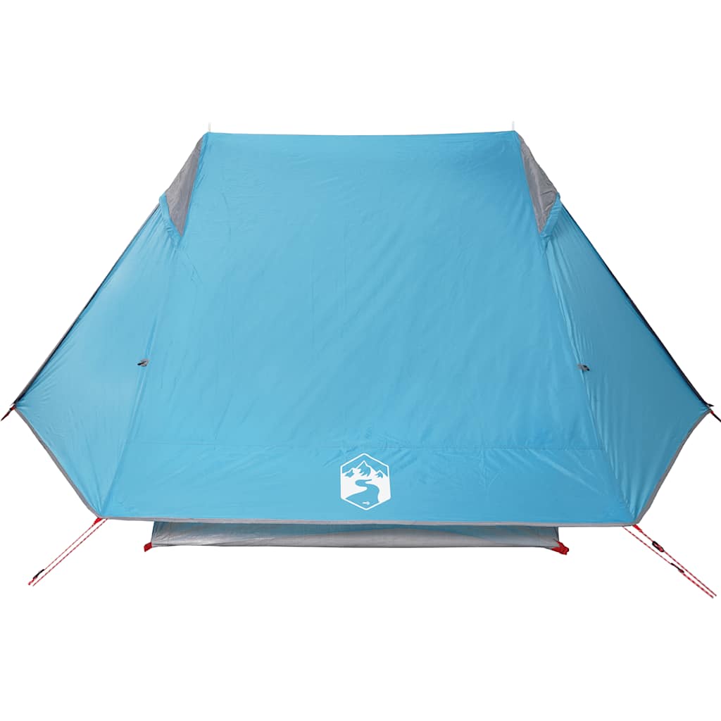 vidaXL Campingzelt 2 Personen Blau Wasserdicht