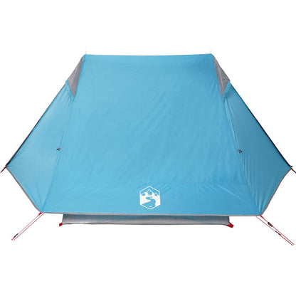 vidaXL Campingzelt 2 Personen Blau Wasserdicht