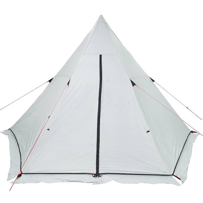 vidaXL Tipi-Familienzelt 6 Personen Weiß Verdunkelt Wasserdicht