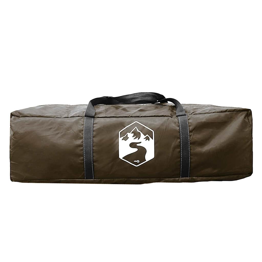 vidaXL Tente Tipi Familiale 6 Personnes Marron Imperméable