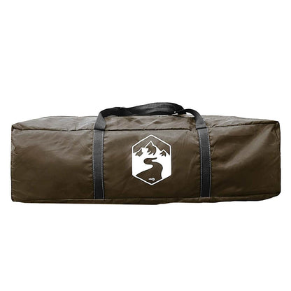 vidaXL Tente Tipi Familiale 6 Personnes Marron Imperméable