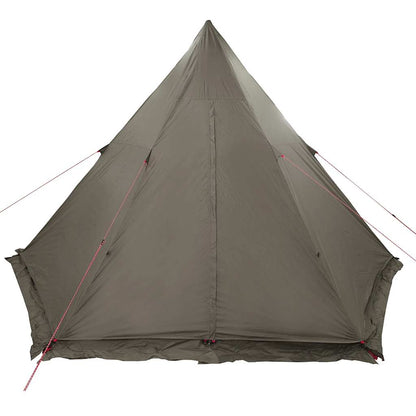 vidaXL Tente Tipi Familiale 6 Personnes Marron Imperméable