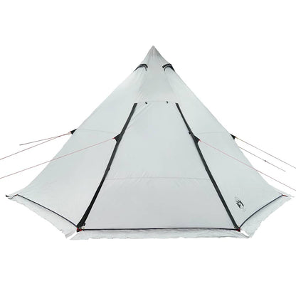 vidaXL Tipi-Familienzelt 8 Personen Weiß Verdunkelt Wasserdicht