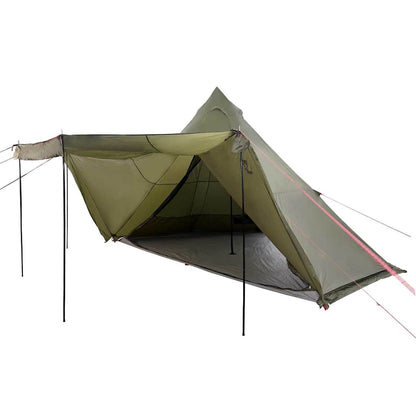 vidaXL Tente familiale tipi 8 personnes Vert olive Imperméable