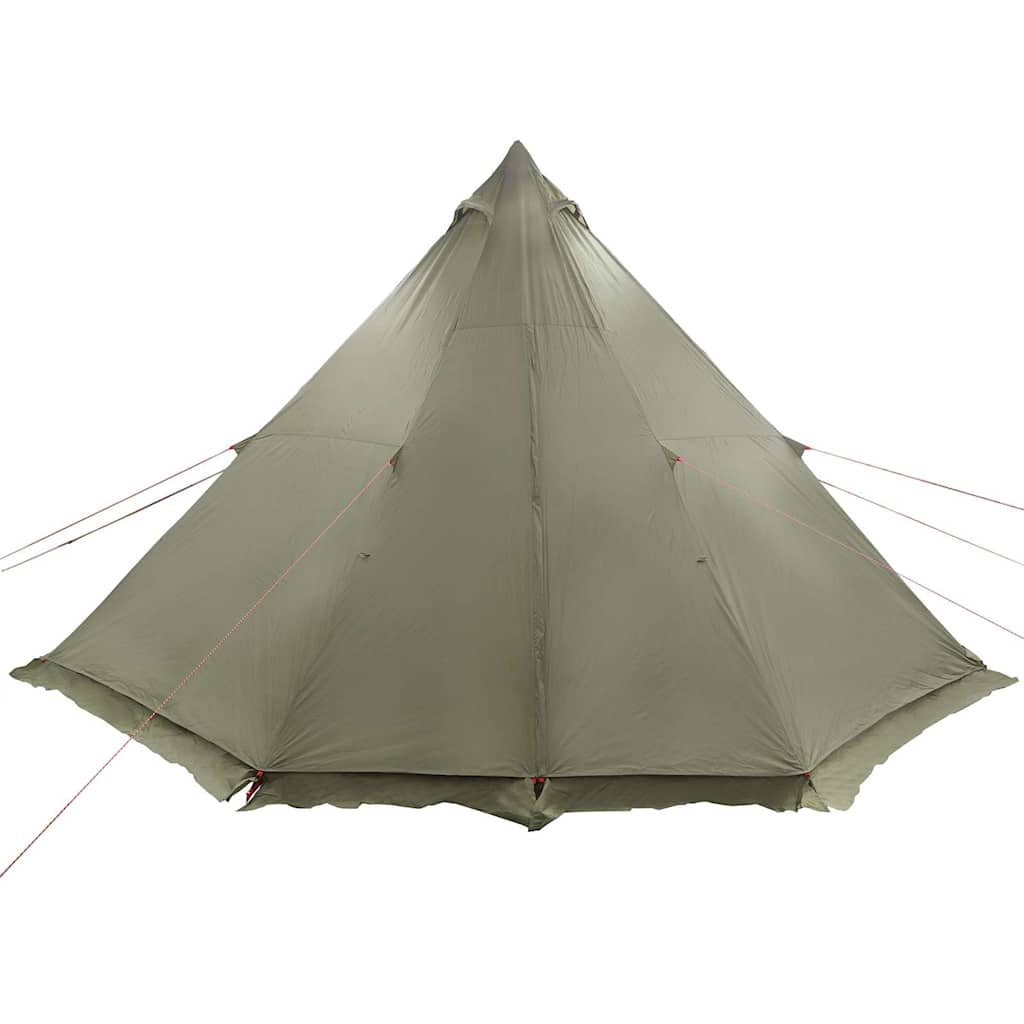 vidaXL Tente familiale tipi 8 personnes Vert olive Imperméable