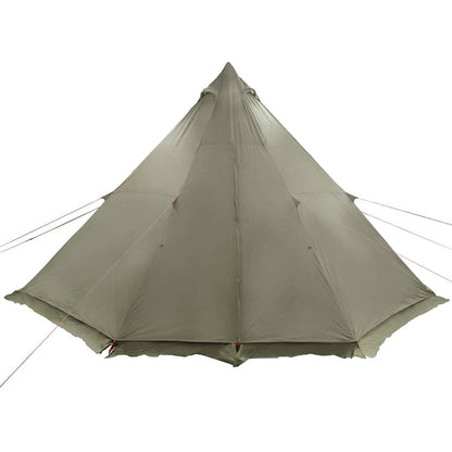 vidaXL Tente familiale tipi 8 personnes Vert olive Imperméable