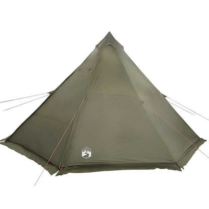 vidaXL Tente familiale tipi 8 personnes Vert olive Imperméable