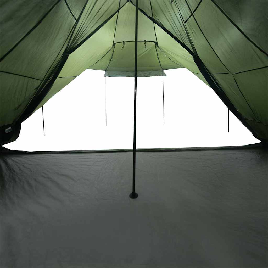 vidaXL Tente familiale tipi 8 personnes Vert olive Imperméable