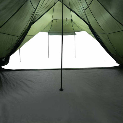 vidaXL Tente familiale tipi 8 personnes Vert olive Imperméable