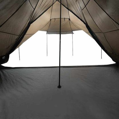 vidaXL Tipi-Familienzelt 8 Personen Braun Wasserdicht