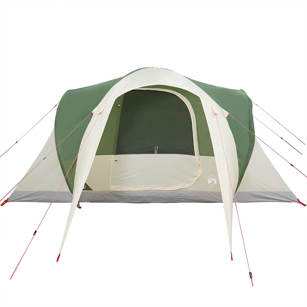 vidaXL Tente dôme familiale 6 personnes verte imperméable