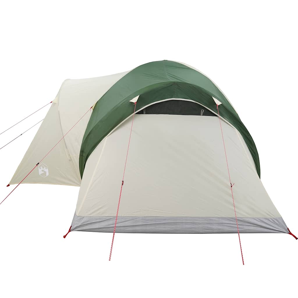 vidaXL Tente dôme familiale 6 personnes verte imperméable