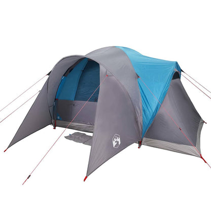 vidaXL Tente dôme familiale 6 personnes bleue imperméable