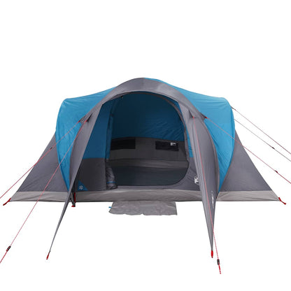 vidaXL Tente dôme familiale 6 personnes bleue imperméable