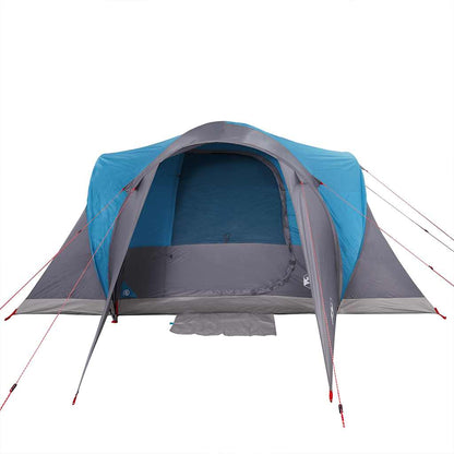 vidaXL Tente dôme familiale 6 personnes bleue imperméable