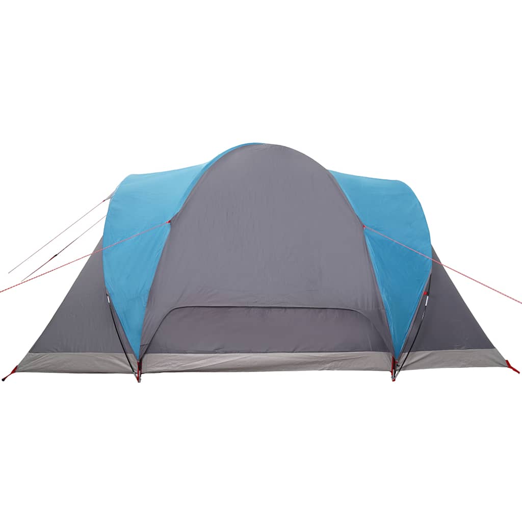 vidaXL Tente dôme familiale 6 personnes bleue imperméable
