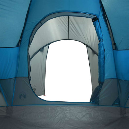vidaXL Tente dôme familiale 6 personnes bleue imperméable